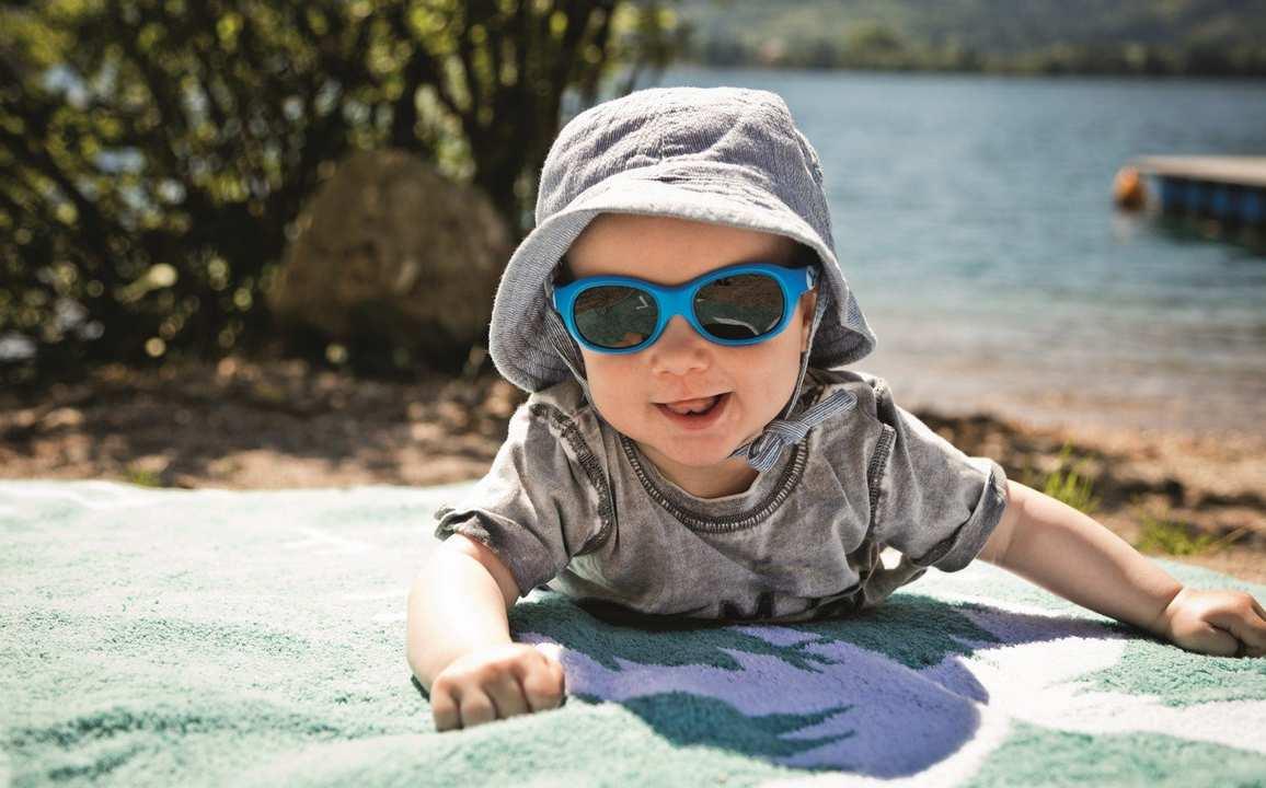 Lunettes De Soleil Polarisées Pour Bébé 0-36 Mois - Protection UV400, Bandeau Réglable, Modèle Rond - JSMTKJ