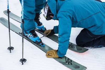 fixation ski de randonnée hybride