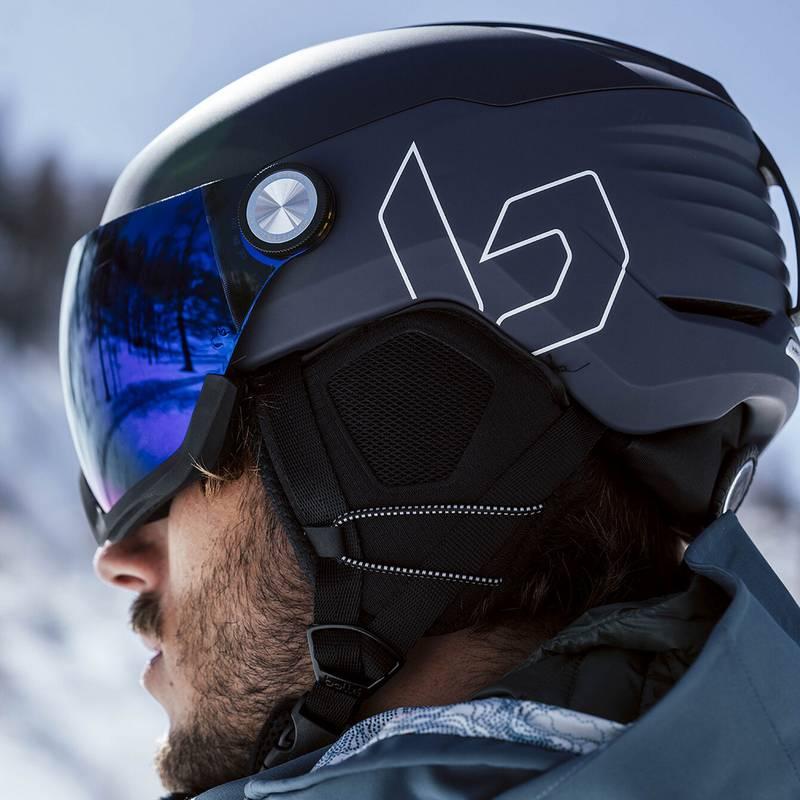 Casque de ski à visière femme Casque de ski à visière femme